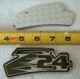 Chevy Cavalier Z24 Logo Green Fender Emblem Emblems Flamed Sign Decals