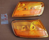 94-97 JDM Honda accord 2, 4 & 5 door Amber Turn Signal Corner Lights w/ Bulbs