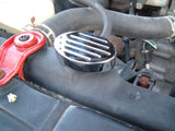 1992-2000 Honda Civic Chromed Aluminum Water Radiator Cap Cover Overlay Billet