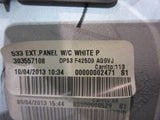 Lincoln MKZ Trunk Lid Applique W Rear Camera third brake Light White Platinum