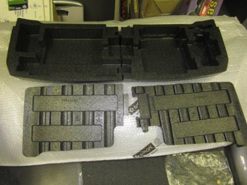 OEM Smart Car ForTwo Back Rear Trunk Panel Foam Inserts Right  & Left w/ Lids