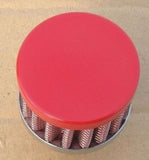 12MM Inlet Red Air Breather Filter Valve Cover Vent