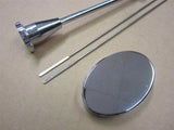 1994-2001 Acura Integra Chromed Aluminum Billet Dipstick & Water Cap Cover Combo