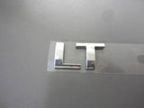 OEM GM Chevy LT Logo Rear Trunk Lid Chrome Emblem Sign