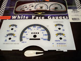 1994 1995 KPH GMC Safari Astro Van Cluster Glow Through White Face Gauges KILO