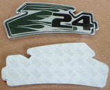 Chevy Cavalier Z24 Logo Green Fender Emblem Emblems Flamed Sign Decals