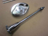 1994-2001 Acura Integra Chromed Aluminum Billet Dipstick & Water Cap Cover Combo