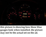 94 95 96 97 Honda Accord AT MT Cluster BLUE Face Glow Through White Face In BLUE