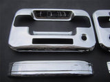2005-2012 Ford F150 2dr Chrome Handle Covers W/ Key Pad W/ PS Key Hole