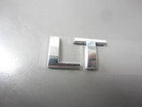 OEM GM Chevy LT Logo Rear Trunk Lid Chrome Emblem Sign