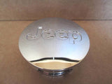 Set of 4 OEM Wheel Center Cap Genuine Jeep For 18" Wheels 2 1/8" Chrome Caps