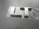 OEM GM Chevy LT Logo Rear Trunk Lid Chrome Emblem Sign