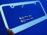 Nissan Quest Engraved Chrome Metal License Plate Frame W/ LOGO Screw Caps