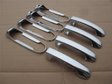 Impostor 4DR Chrome Door Handle Covers With Passenger Key Hole Dodge Jeep