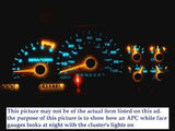 94 Chevy S10 Blazer Manual MT Kilometers White Face Glow Through Gauges 201067RKM