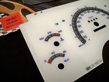 94 Chevy S10 Blazer Manual MT Kilometers White Face Glow Through Gauges 201067RKM