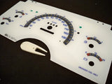 94 Chevy S10 Blazer Manual MT Kilometers White Face Glow Through Gauges 201067RKM