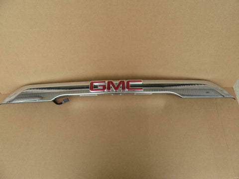 OEM 2017-2019 GMC Acadia Rear Tailgate Hatch Chrome handle trim Molding 23189407