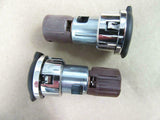 Two (2) OEM GM Auxillary Accessory Power Outlet Cigarette Lighter w/ Caps 25774623