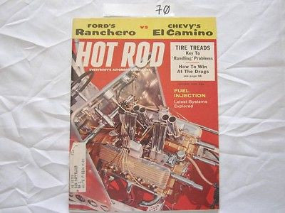 Hot Rod Magazine February 1959 Ranchero Vs. El Camino Tracksters NOT FINISHED