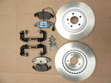 OEM 2008-2011 Audi S5 Front Brake Conversion Kit Rotors Pads Brackets