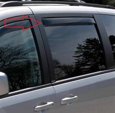 08-10 Grand Caravan / Town & Country OEM Mopar Rear Window Deflectors Visors