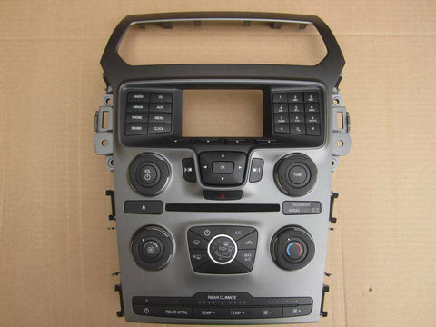 OEM 2011-2014 Ford Explorer Center Instrument Panel Radio Heater & A/C Control