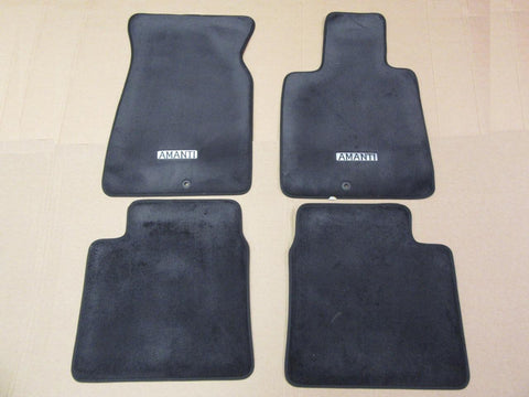 OEM Set of 4 2006-2009 Kia Amanti Black Carpet Floor Mats P8140-3F101-VA