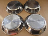 Genuine OEM Dodge Chrysler Mopar Metal Hub Caps W/o Hub lock Hole 4284308 X4