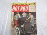 Hot Rod Magazine July 1955 Roadster Rag Tops '52 Ford