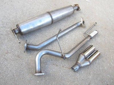 06-11 Kia Rio 5 Rio5 Performance CAT BACK Stainless Steel exhaust Muffler system
