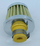 8-10 mm Spectre Yellow Cone Style Air Breather Filter Valve Cover Vent Washable