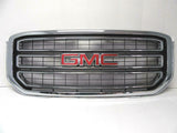 OEM 2015 2016 2017 GMC Yukon XL Chrome Front Grille Grill With Red Emblem