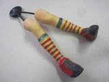 Hitch-it Smelly Feet Car Boat Refillable Hanging Air Freshener Striped Socks Leg