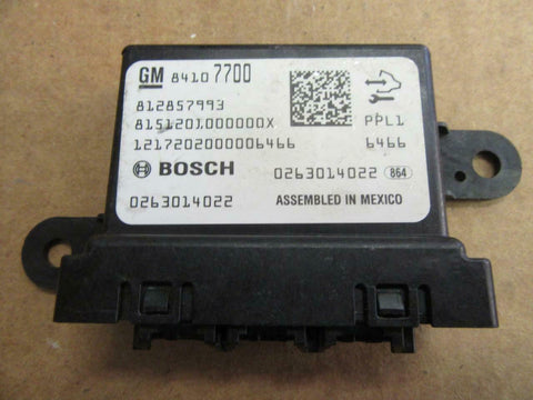 OEM 2017 Cadillac Escalade SUV Parking Assist Chassis Control Module 84107700