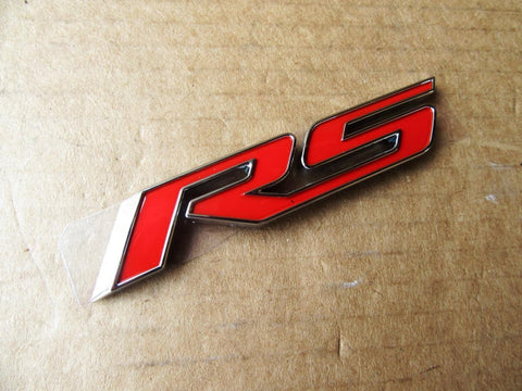 OEM 2010-2018 Chevy Camaro Cruze RS Sign Emblem Decal Nameplate Badge