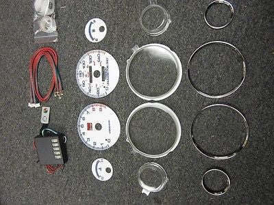 94-01 Acura Integra MT Manual GS-R GSR 7 Color Cluster LED Glow Gauges 9K RPM