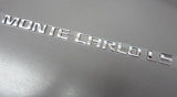 OEM GM Chevrolet Monte Carlo LS Trunk Rear Chrome Name Plate Emblem  # 15270303