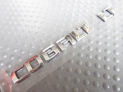 Chevy Cobalt LT Rear Chrome Trunk Lid Emblem Sign Badge Logo OEM GM # 15264499