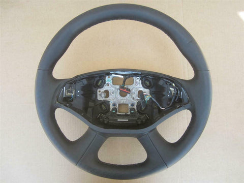 OEM 2014 2015 Chevy Impala Steering Wheel Black Leather Without Heated Option
