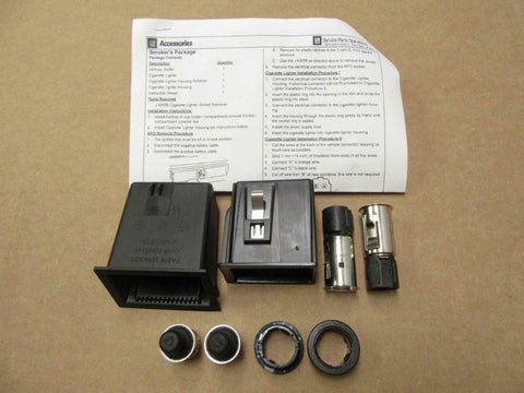 OEM 2014-2010 Cadillac CTS Smoker Package W/ Lighter & Ashtray 22883547