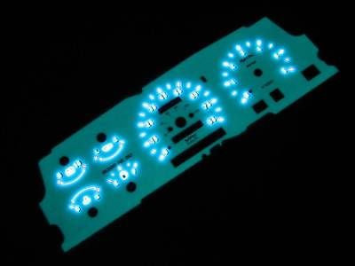 MPH 93 94 MAZDA B2300 B3000 B4000 Ranger Explorer White Face Glow Gauges