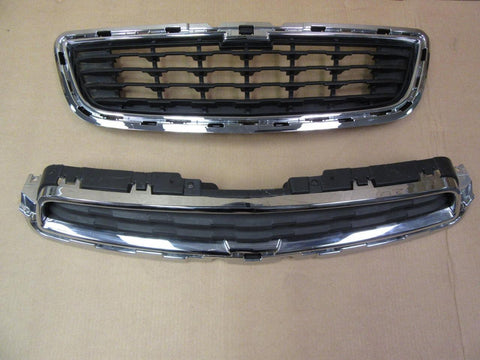 OEM 2014 2015 2016 Chevy Trax 2 Piece Upper & Lower Front Grilles