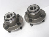 Two (2) Kia Sephia Spectra Rear Hub & Bearing Pair Set w/ Drum Brakes LH & RH