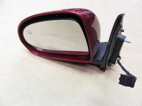 OEM 2007-2012 Jeep Compass Left Driver Side Heated Mirror Red