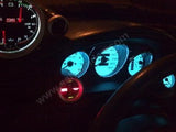 1996-2000 Honda Civic DX AT Automatic Cluster White Face Glow Gauges