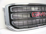 OEM 2015 2016 2017 GMC Yukon XL Chrome Front Grille Grill With Red Emblem