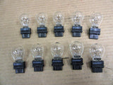 Ten 10 Sylvania Brake Light Bulb Rear Lighting 3057KX 3057KXRD x 10 Lot