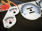 Kilometers Metric 160KPH 93 94 95 Grand Cherokee White Face Gauges Cluster Jeep