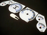 Kilometers Metric 160KPH 93 94 95 Grand Cherokee White Face Gauges Cluster Jeep